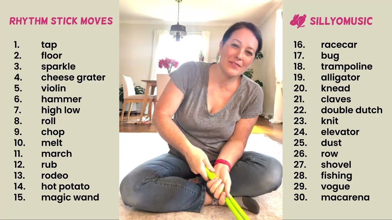 30 Ways to Play the Rhythm Sticks for Elementary Music