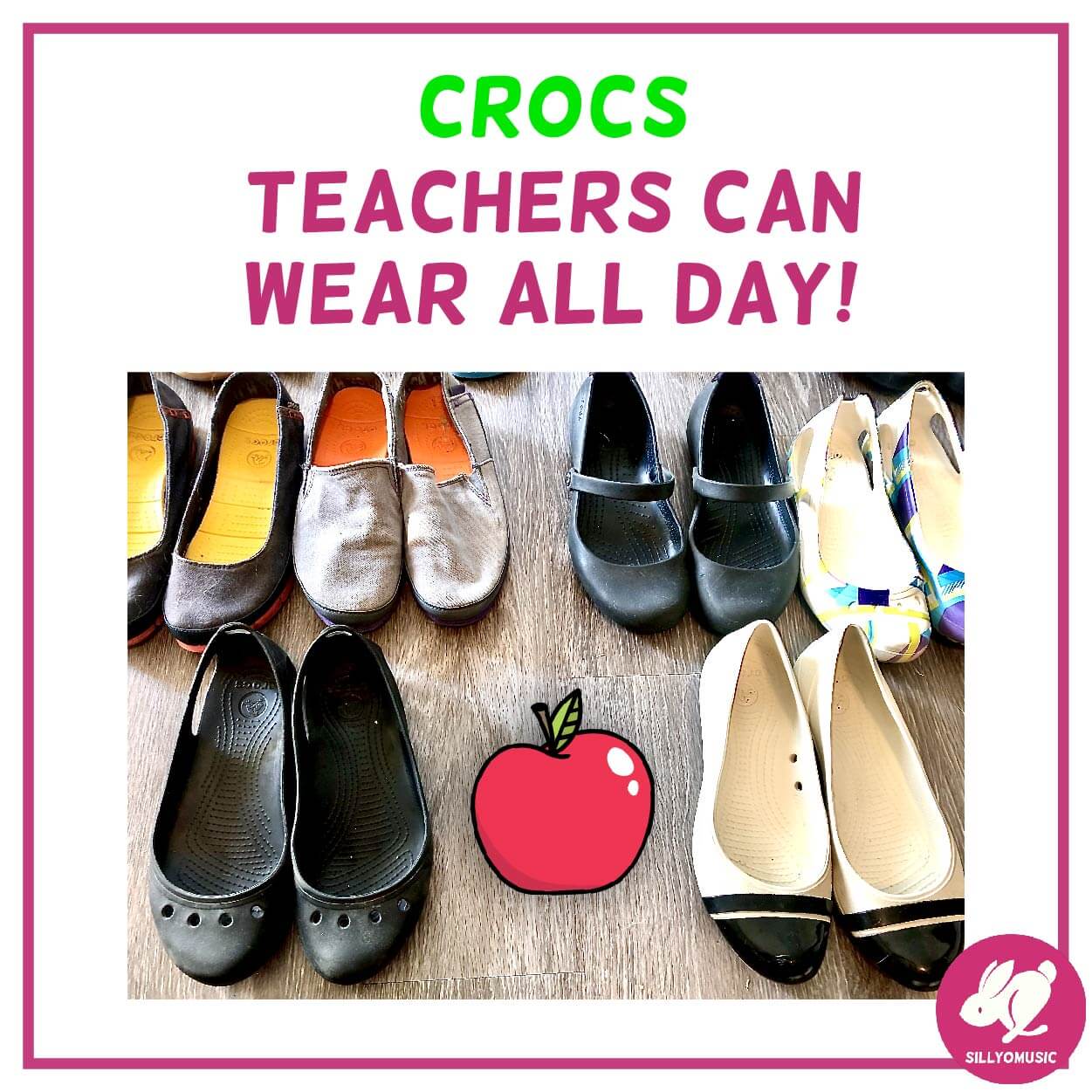 crocs for teachers