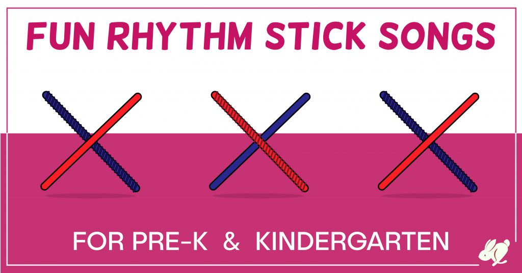 Rhythm Sticks, 2 Red Wood Pieces, Grades PreK-5, Mardel