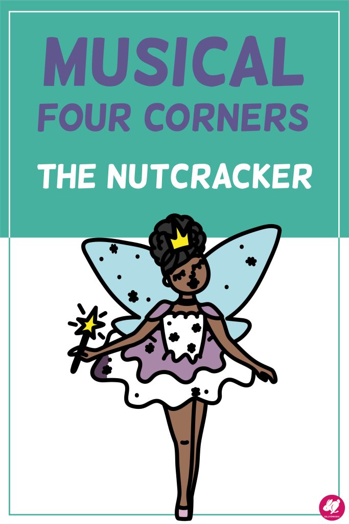 The Nutcracker edition of Musical 4 Corners is a great way to wrap up Nutcracker lessons in your elementary general music class! It's a fun, low-pressure game that reviews the pieces from the Suite. Kids love it!