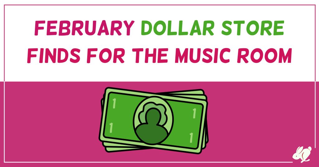 Here are some of my favorite Dollar Tree finds for the music classroom during the months of January and February! They include bff beat buddies and finger puppets which are perfect for early childhood and primary students!