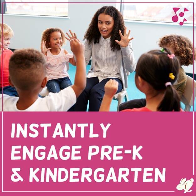 Instantly Engage Pre-K and Kindergarten with One Word