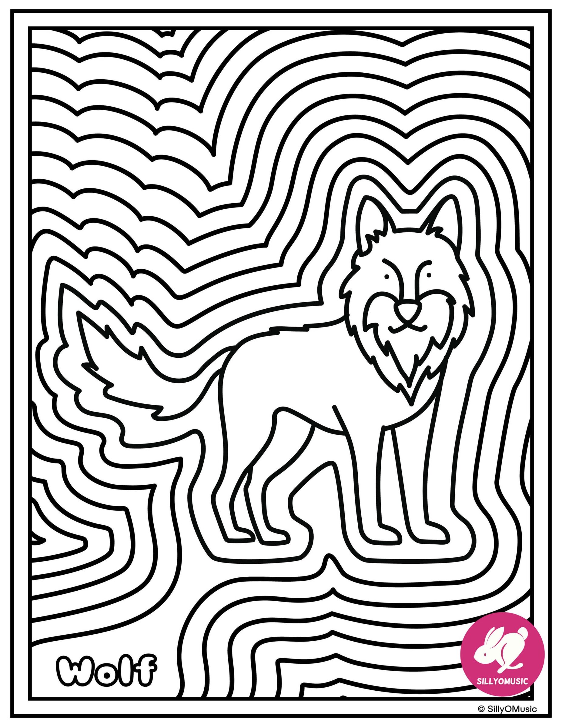 Peter and the Wolf Coloring Pages - PATW Music Activity Great 4 Subs and Centers - Image 4